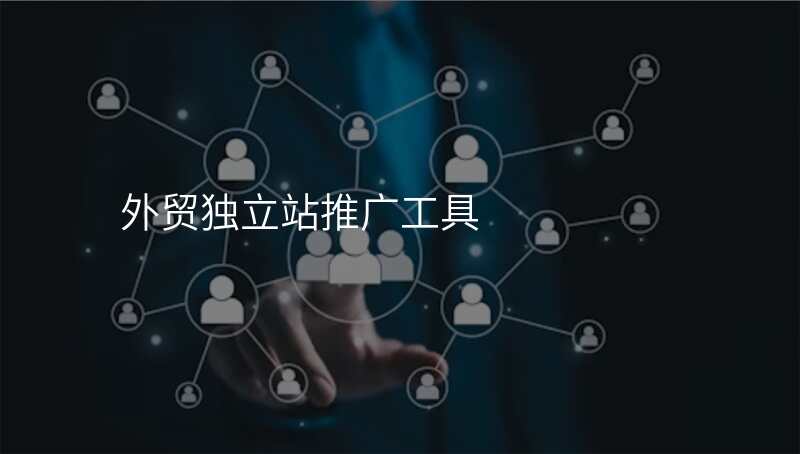 外贸独立站推广工具