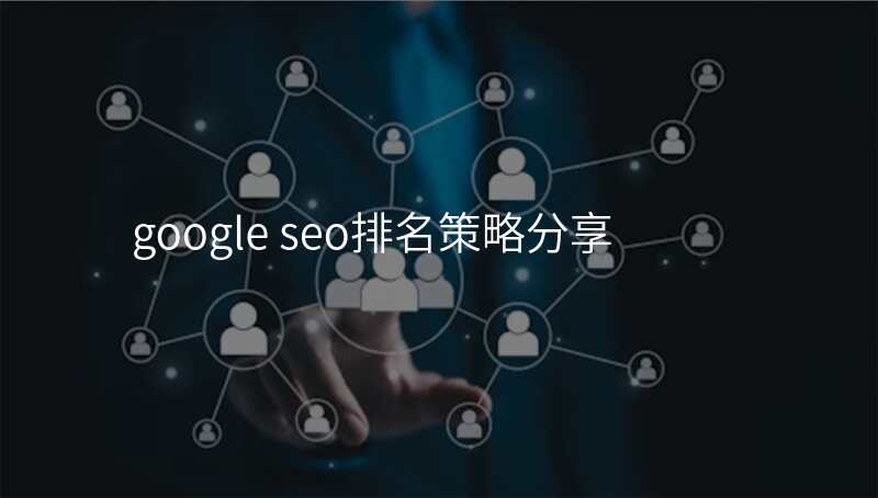 google seo排名策略分享