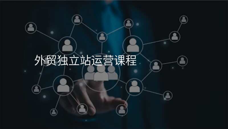 外贸独立站运营课程