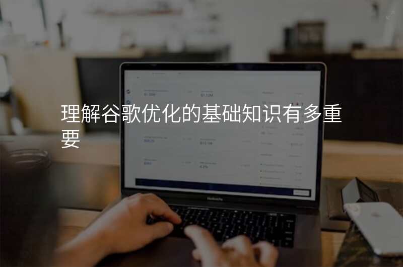 理解谷歌优化的基础知识有多重要
