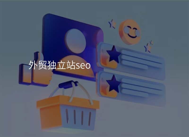 外贸独立站seo