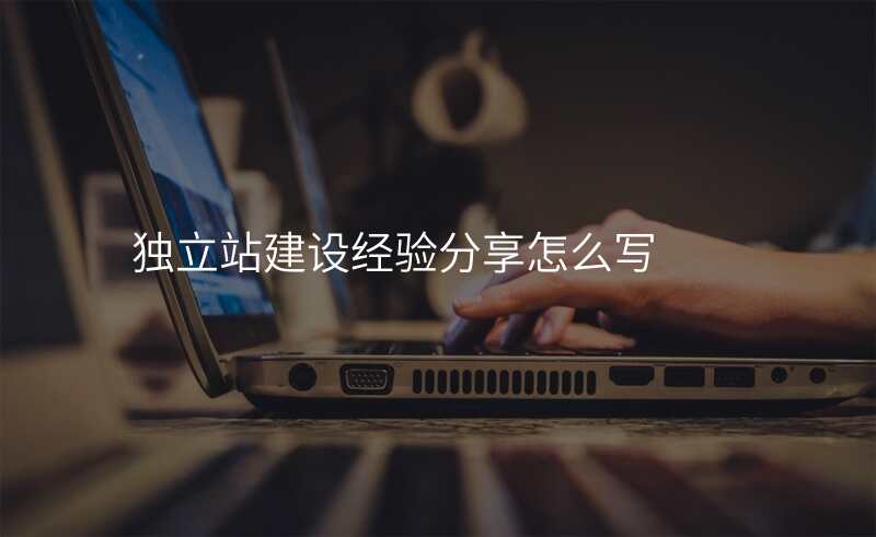 独立站建设经验分享怎么写