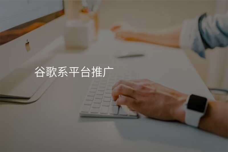 谷歌系平台推广