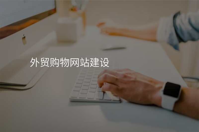 外贸购物网站建设