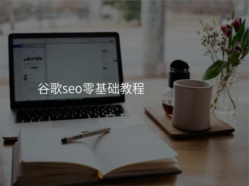 谷歌seo零基础教程