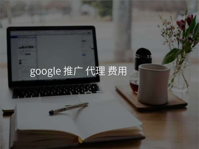 google 推广 代理 费用
