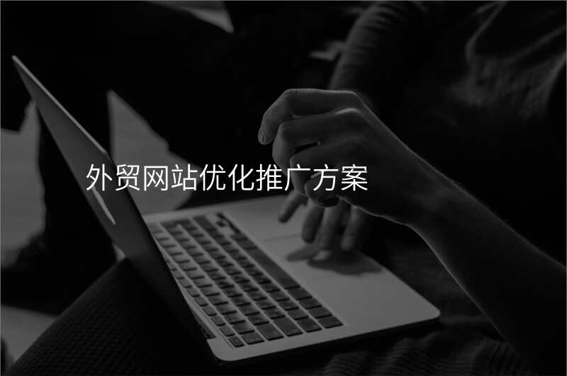 外贸网站优化推广方案