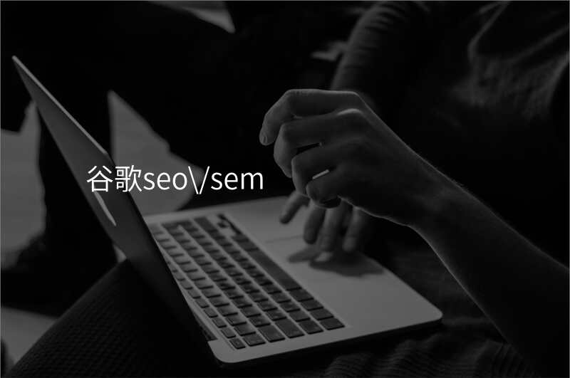 谷歌seo\/sem
