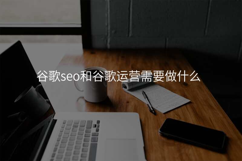 谷歌seo和谷歌运营需要做什么