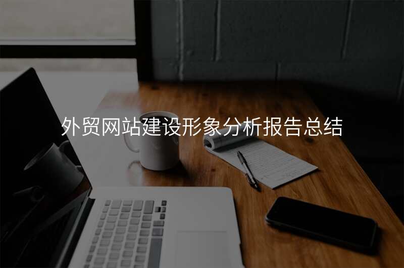外贸网站建设形象分析报告总结