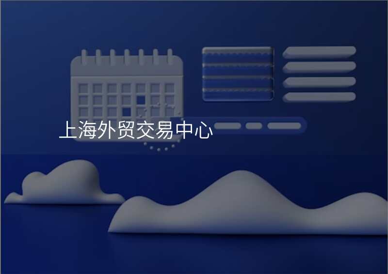 上海外贸交易中心