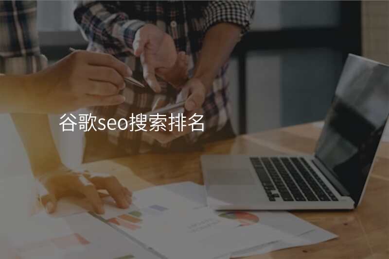 谷歌seo搜索排名