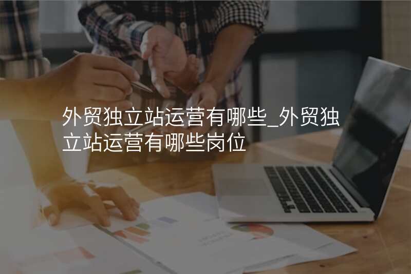 外贸独立站运营有哪些_外贸独立站运营有哪些岗位