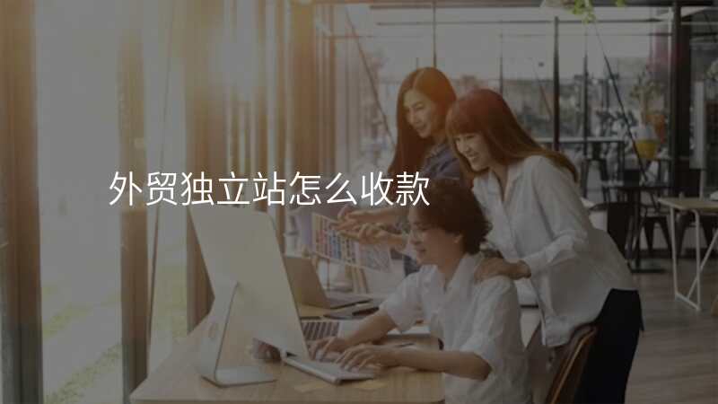 外贸独立站怎么收款