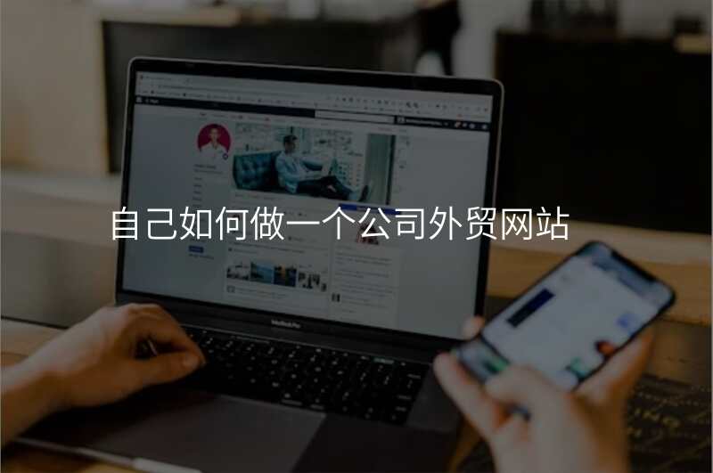 自己如何做一个公司外贸网站