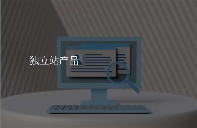 独立站产品