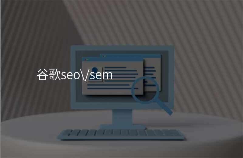 谷歌seo\/sem