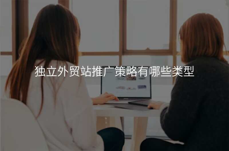独立外贸站推广策略有哪些类型