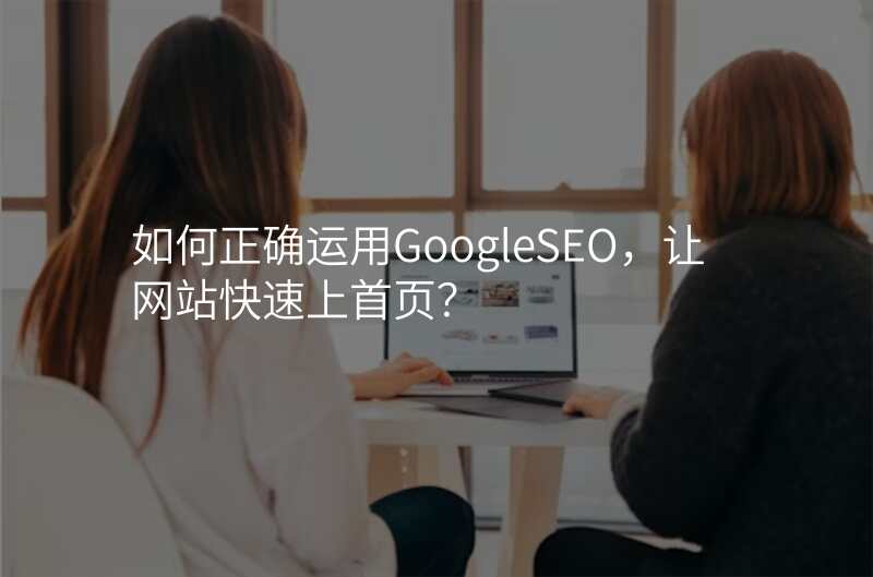 如何正确运用GoogleSEO,让网站快速上首页?