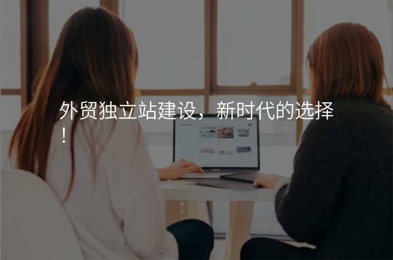 外贸独立站建设,新时代的选择!