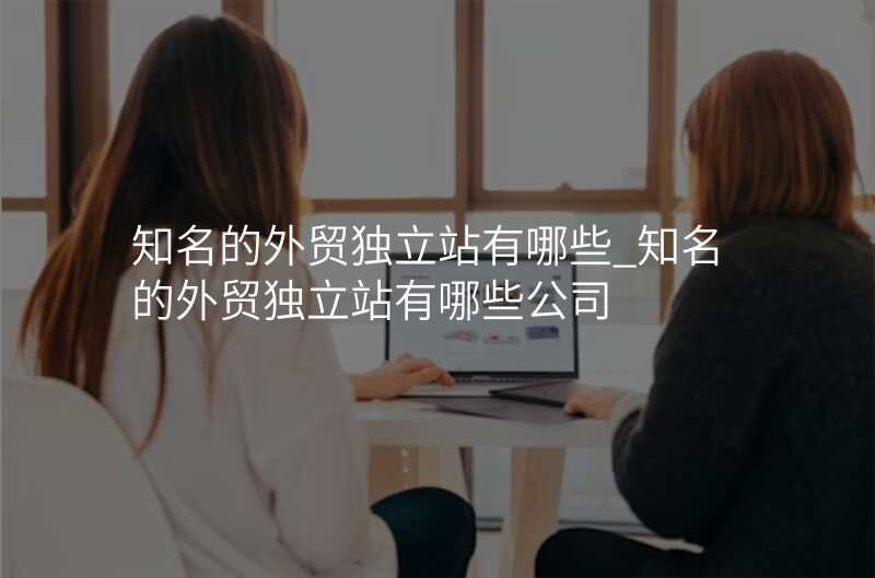 知名的外贸独立站有哪些_知名的外贸独立站有哪些公司