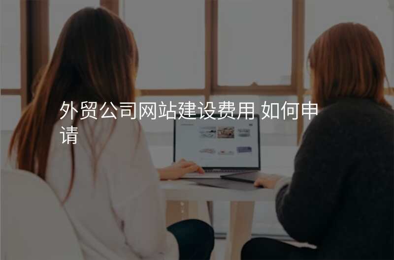 外贸公司网站建设费用 如何申请
