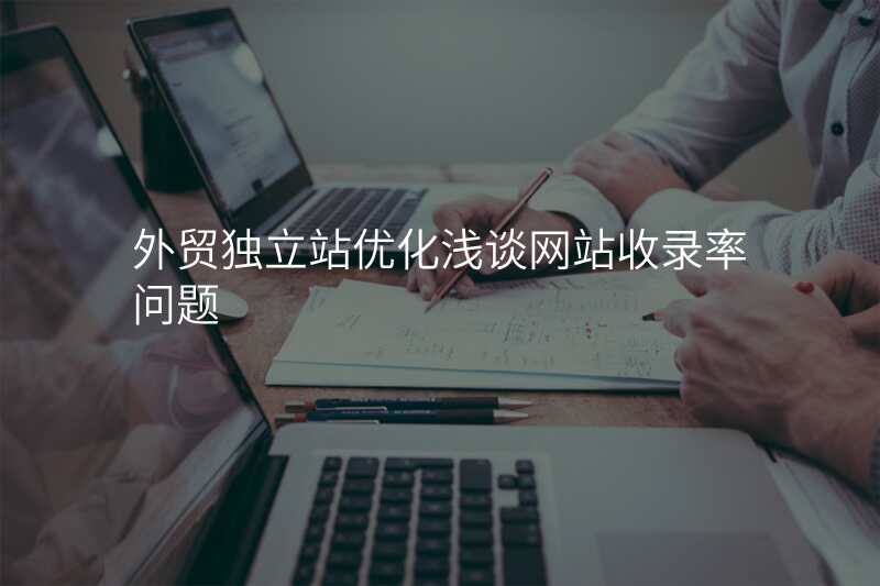 外贸独立站优化浅谈网站收录率问题