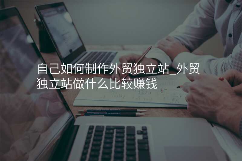 自己如何制作外贸独立站_外贸独立站做什么比较赚钱