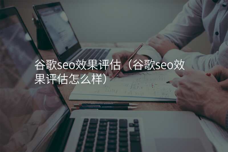 谷歌seo效果评估(谷歌seo效果评估怎么样)