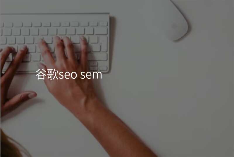 谷歌seo sem