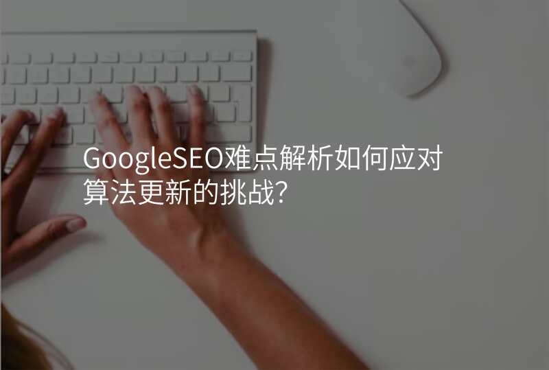 GoogleSEO难点解析如何应对算法更新的挑战?