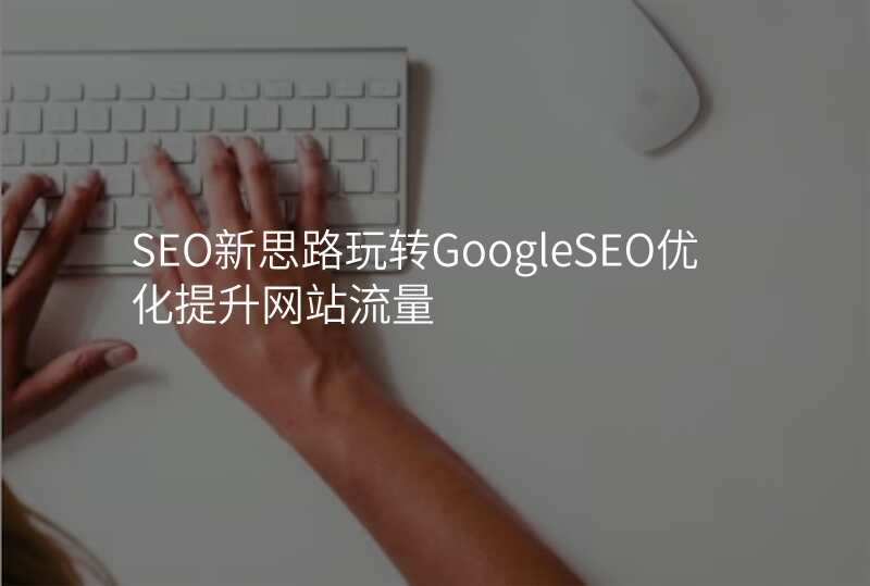 SEO新思路玩转GoogleSEO优化提升网站流量
