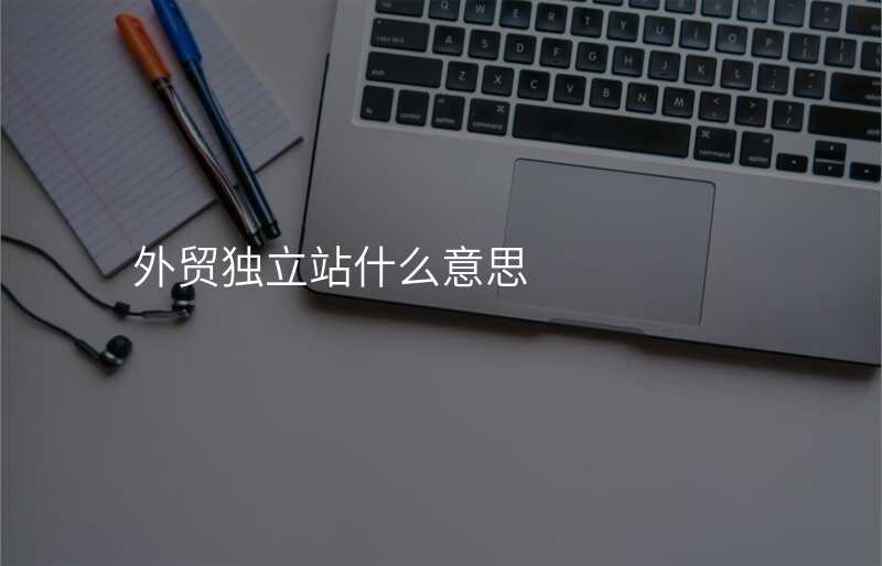 外贸独立站什么意思