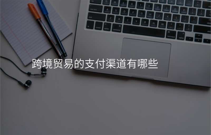 跨境贸易的支付渠道有哪些