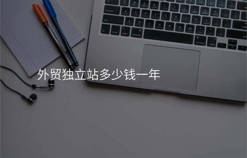 外贸独立站多少钱一年