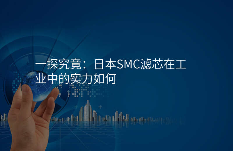 一探究竟:日本SMC滤芯在工业中的实力如何