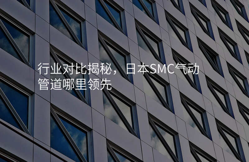行业对比揭秘,日本SMC气动管道哪里领先