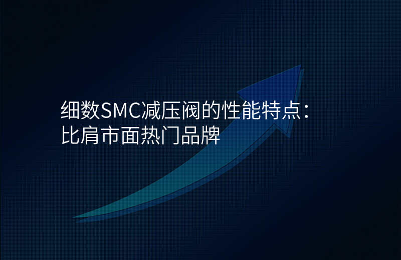 细数SMC减压阀的性能特点:比肩市面热门品牌