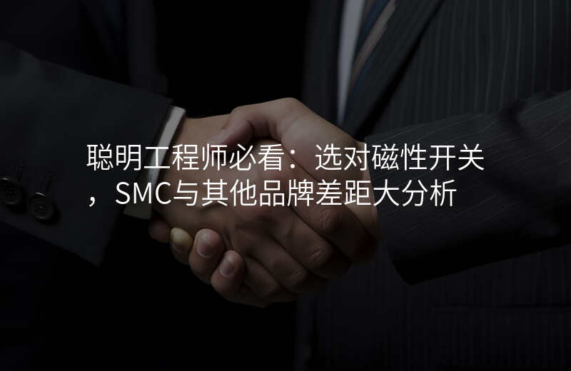 聪明工程师必看:选对磁性开关,SMC与其他品牌差距大分析