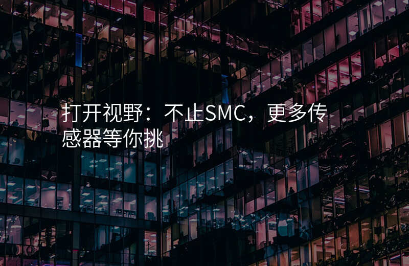 打开视野:不止SMC,更多传感器等你挑