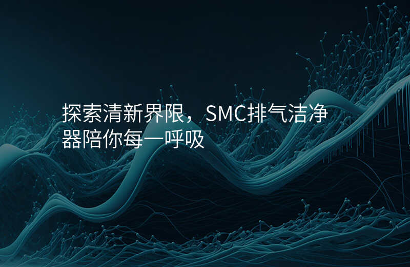 探索清新界限,SMC排气洁净器陪你每一呼吸
