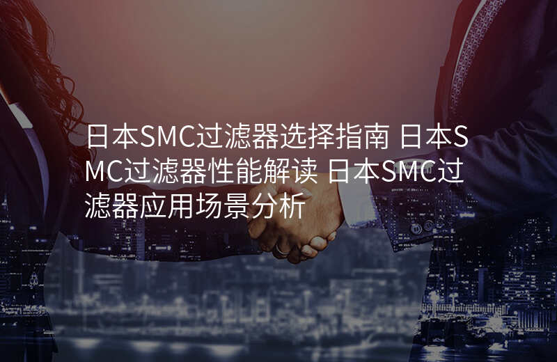 日本SMC过滤器选择指南 日本SMC过滤器性能解读 日本SMC过滤器应用场景分析