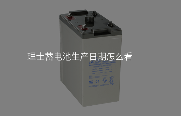 理士蓄電池生產日期怎么看