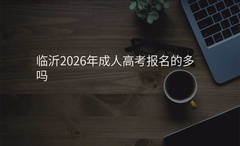 临沂2026年成人高考报名的多吗