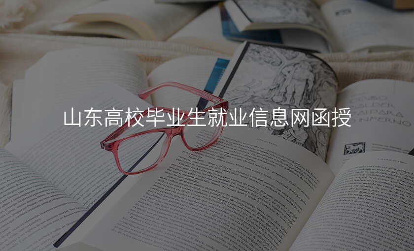 山东高校毕业生就业信息网函授