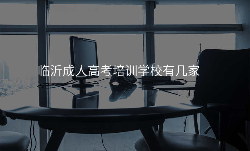 临沂成人高考培训学校有几家