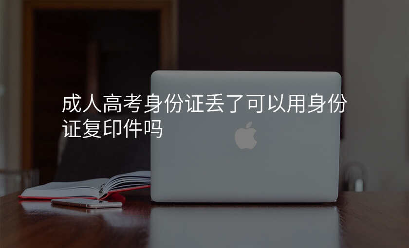 成人高考身份证丢了可以用身份证复印件吗