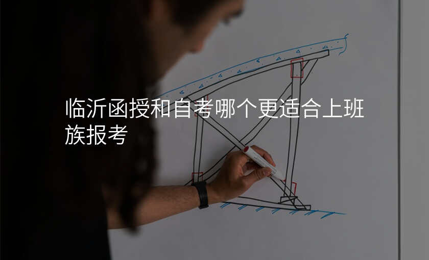 临沂函授和自考哪个更适合上班族报考