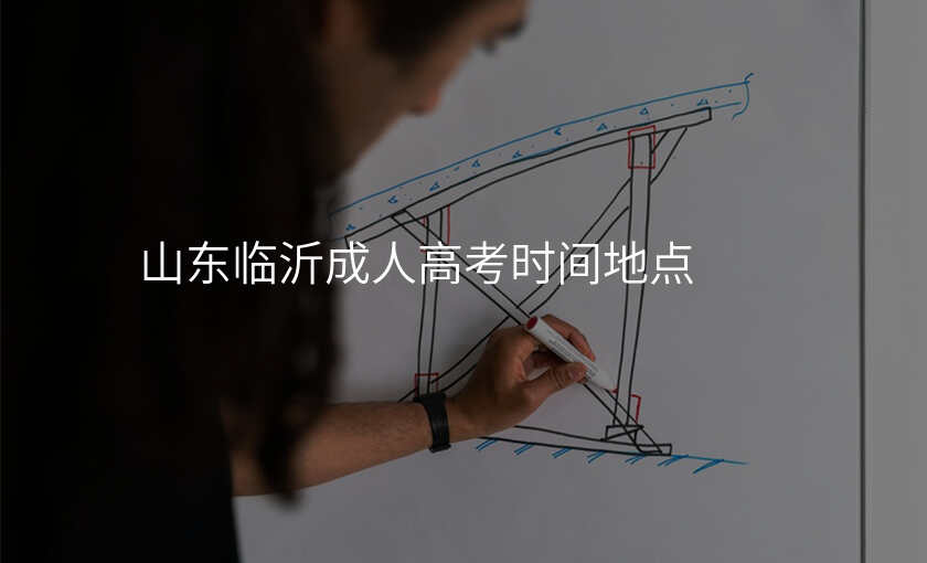 山东临沂成人高考时间地点