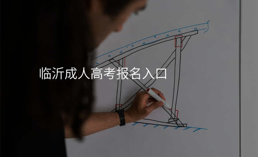 临沂成人高考报名入口